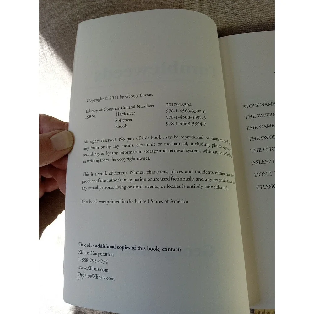 GEORGE‎ Burras - Tumbleweeds - paperback